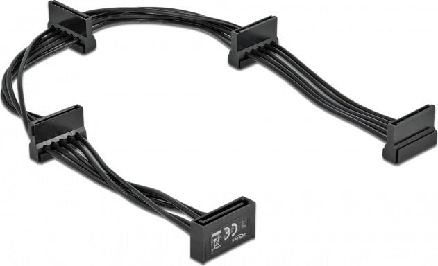 Delock DELOCK Kabel Power SATA 15 Pin St > 4x SATA 15 Pin Bu 40cm