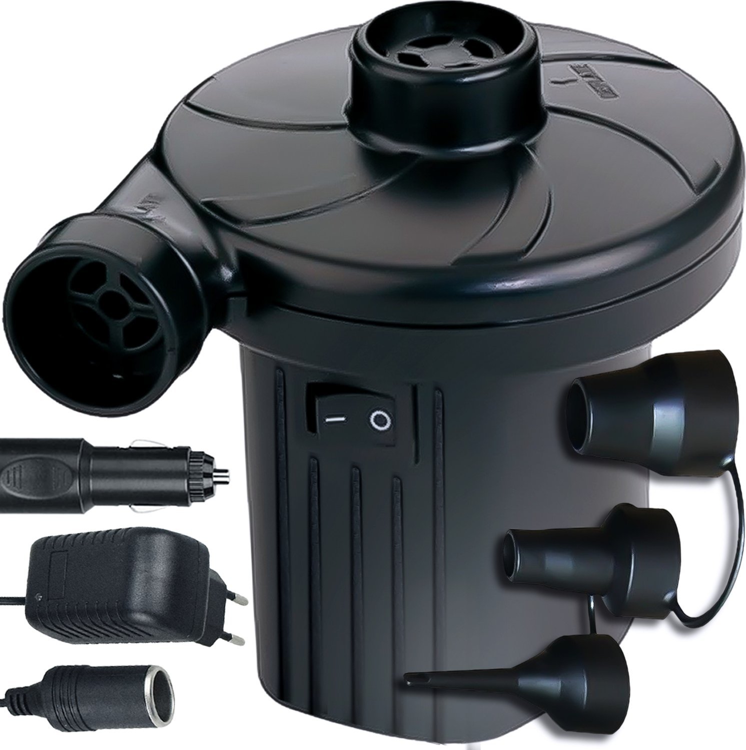 POMPKA ELEKTRYCZNA DO MATERACA Z ZASILACZEM SAMOCHODOWYM HF-198