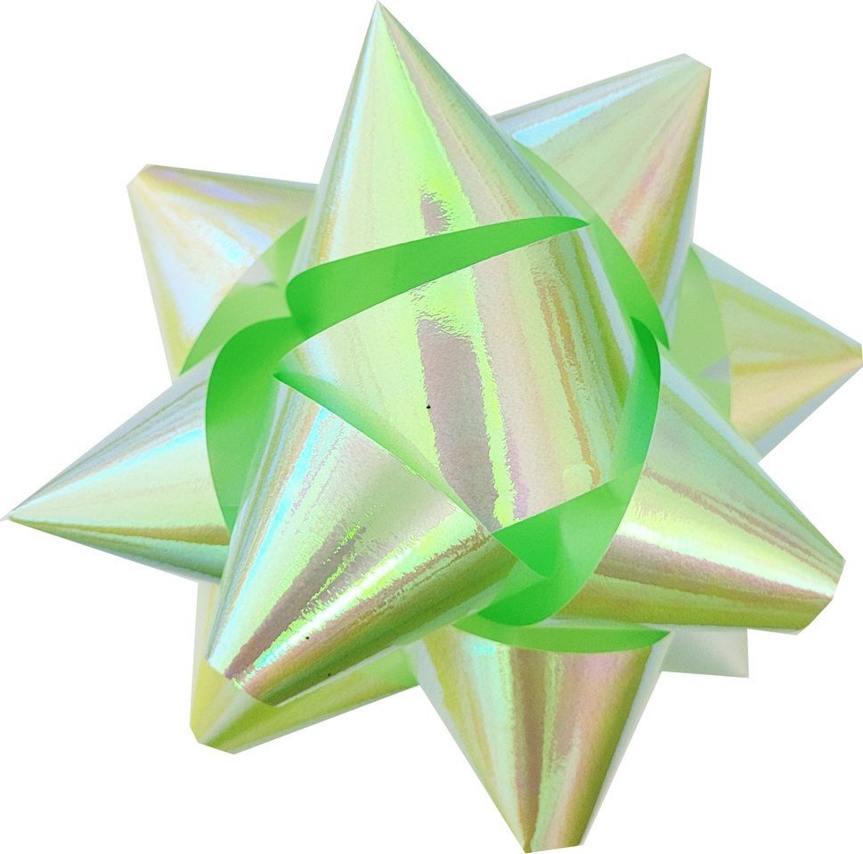 Fastima Rozetka Zielona KOKARDA do prezentów 11cm 12ŚR