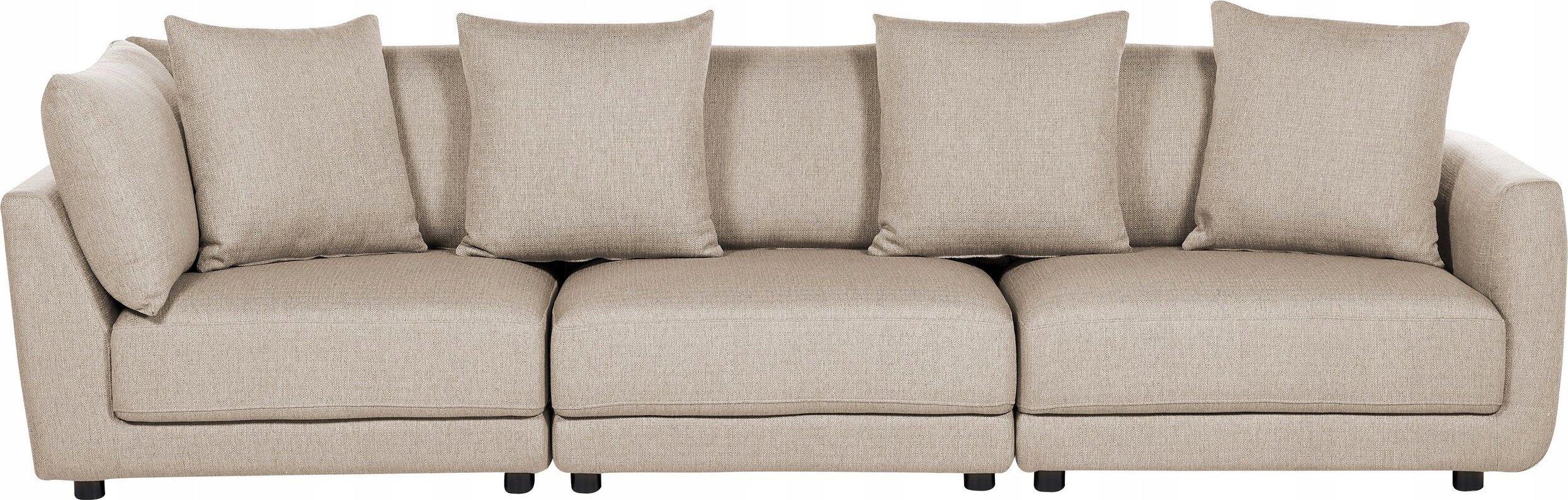 Beliani Sofa 3-osobowa beżowa SIGTUNA