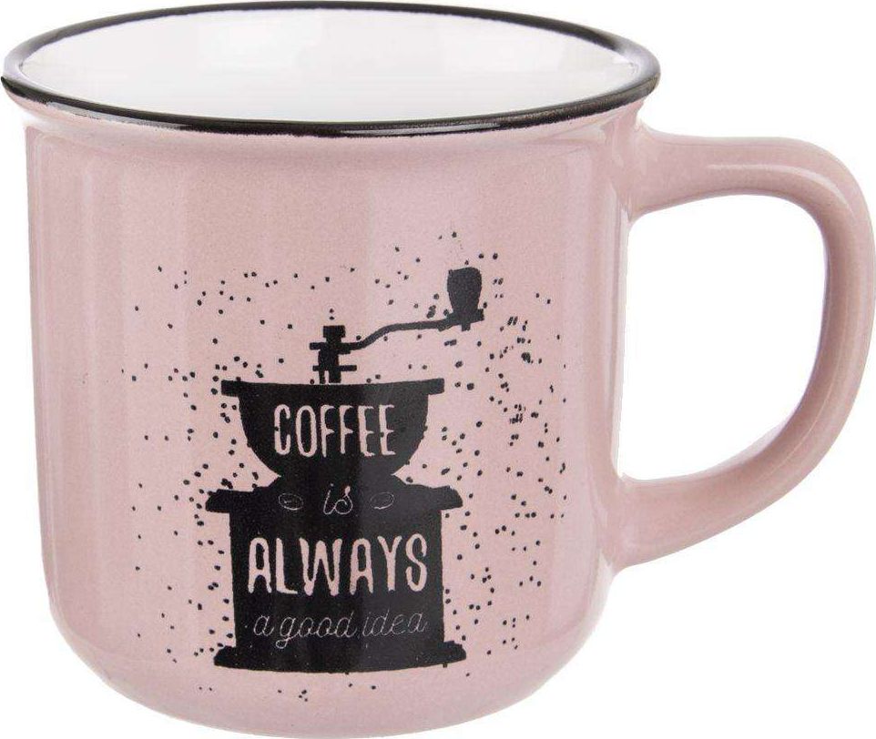 Orion Kubek ceramiczny z uchem do kawy herbaty 370 ml () - 55016-uniw