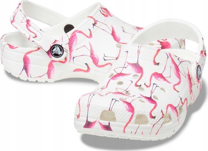 Crocs Crocs Classic Pool Party Clog 207826-1CW białe 29/30