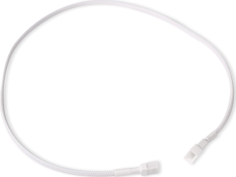 Alphacool Alphacool Lüfterkabel 4-Pin auf 4-Pin Verlängerung 60cm - weiß