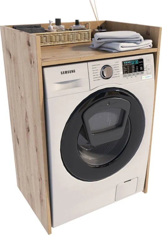 Elior Szafka łazienkowa nad pralkę dąb artisan - Avela
