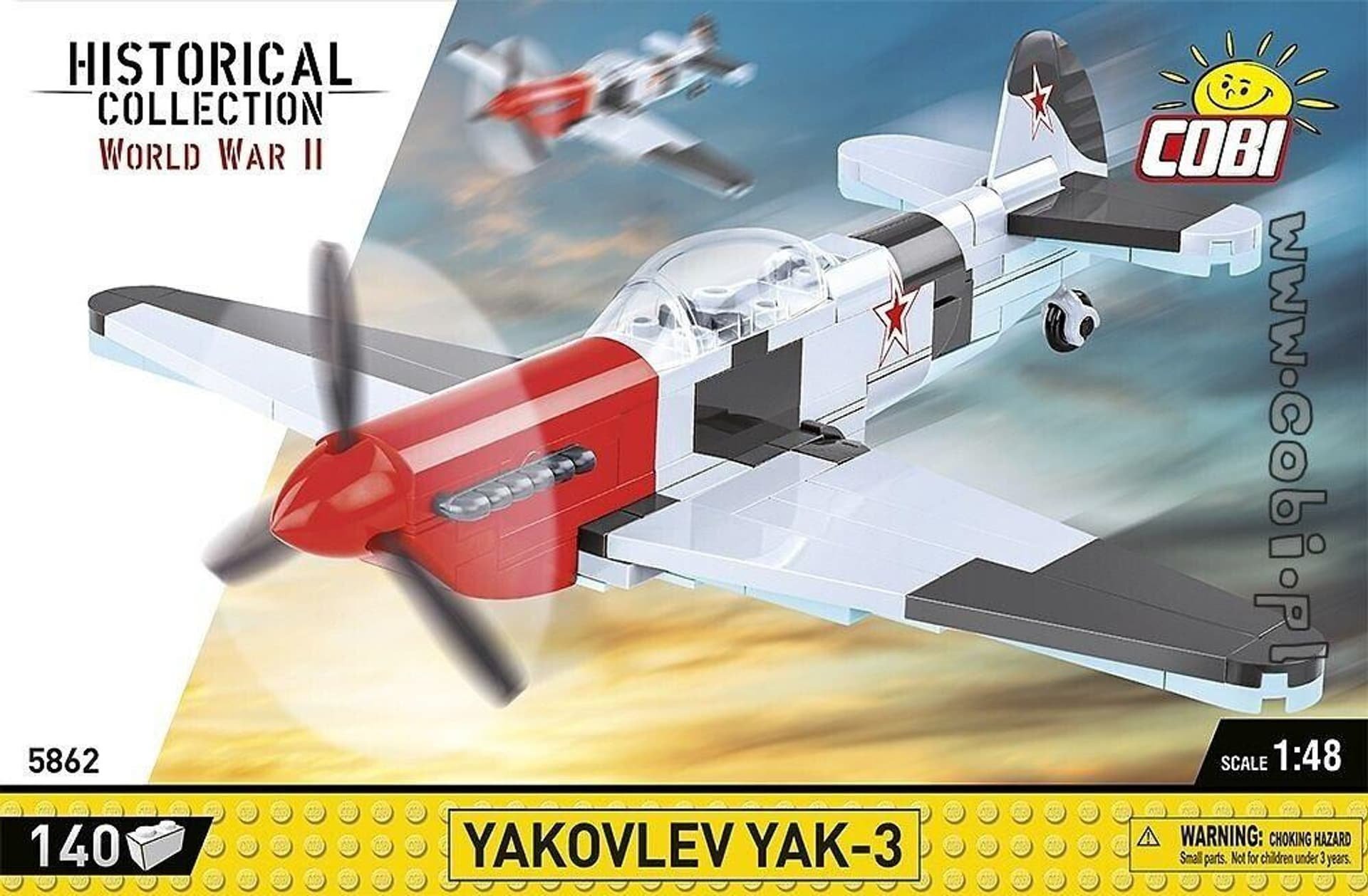 Cobi COBI HC WWII Yakovlev YAK-3 140kl 5862