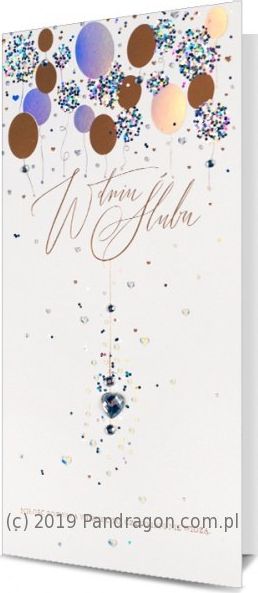 Pan Dragon Kartki karnet HM 200- 1810 Slub Pan Dragon