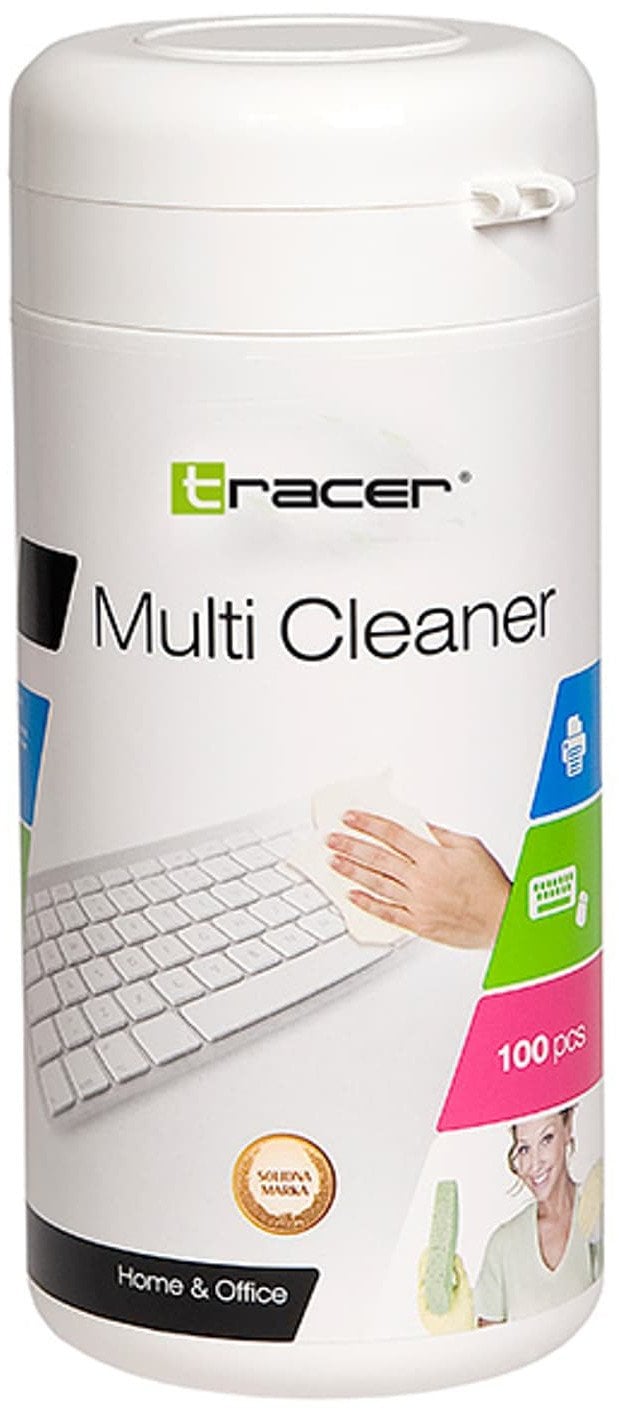 Chusteczki czyszczące plastik Tracer 100 szt. Tube