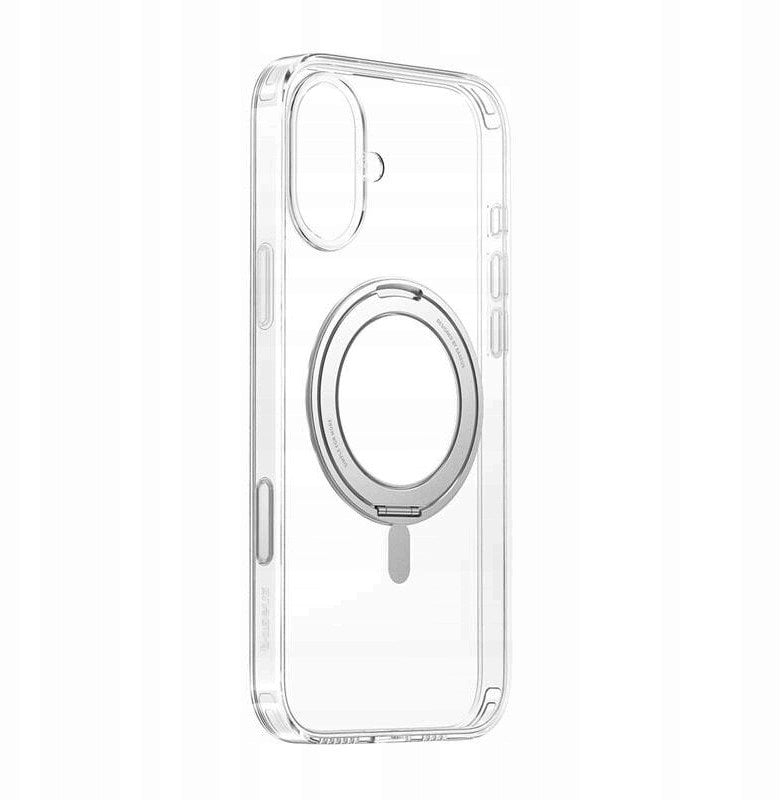 Magnetyczne etui ze stojakiem Baseus SkyRing 360° iP16 (przezroczyste)