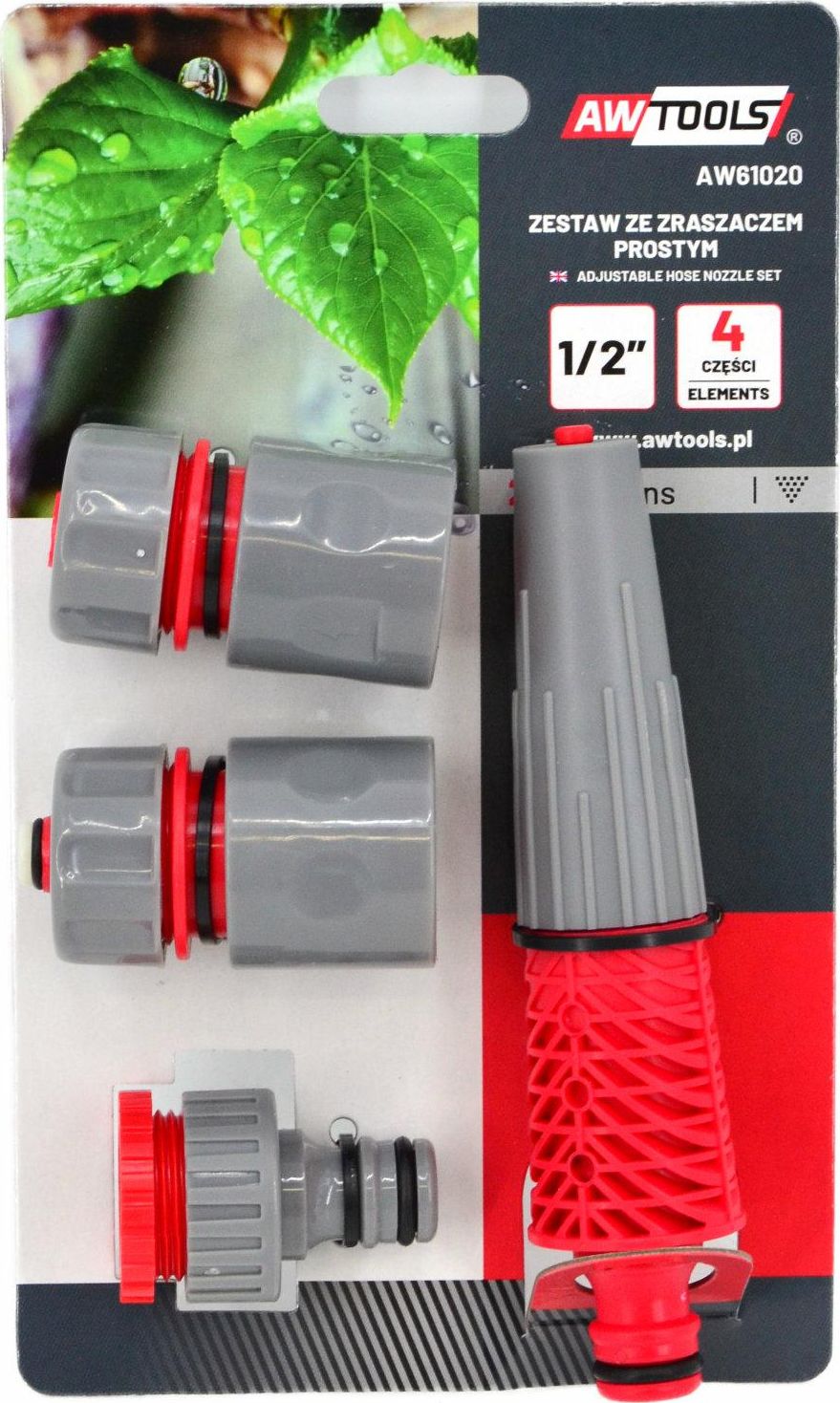 AWTools AWTOOLS ZESTAW ZRASZAJĄCY 4cz/1/2" AW61020