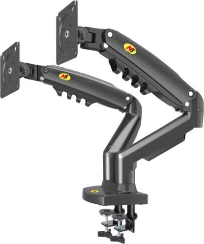 NB Uchwyt biurkowy na 2 monitory 17" - 27" (F160B)