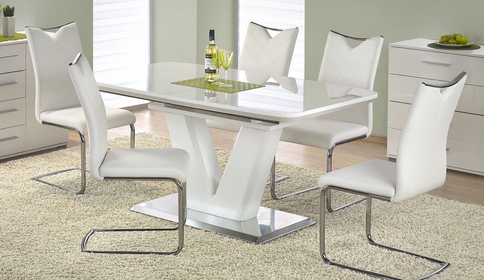 Elior Luksusowy rozkładany stół Distrel