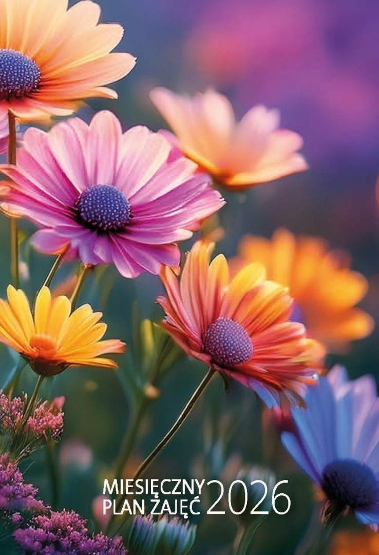 Avanti Kalendarz 2026 Miesięczny plan zajęć A4 MIX