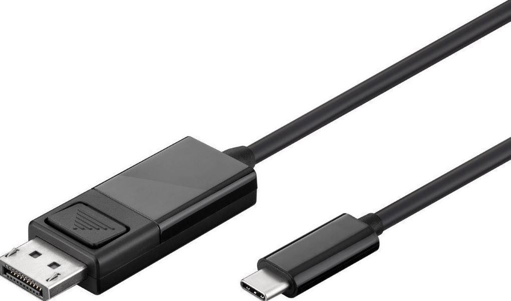 Kabel USB MicroConnect USB-C - DisplayPort 2 m Czarny (USB3.1CDPB2)