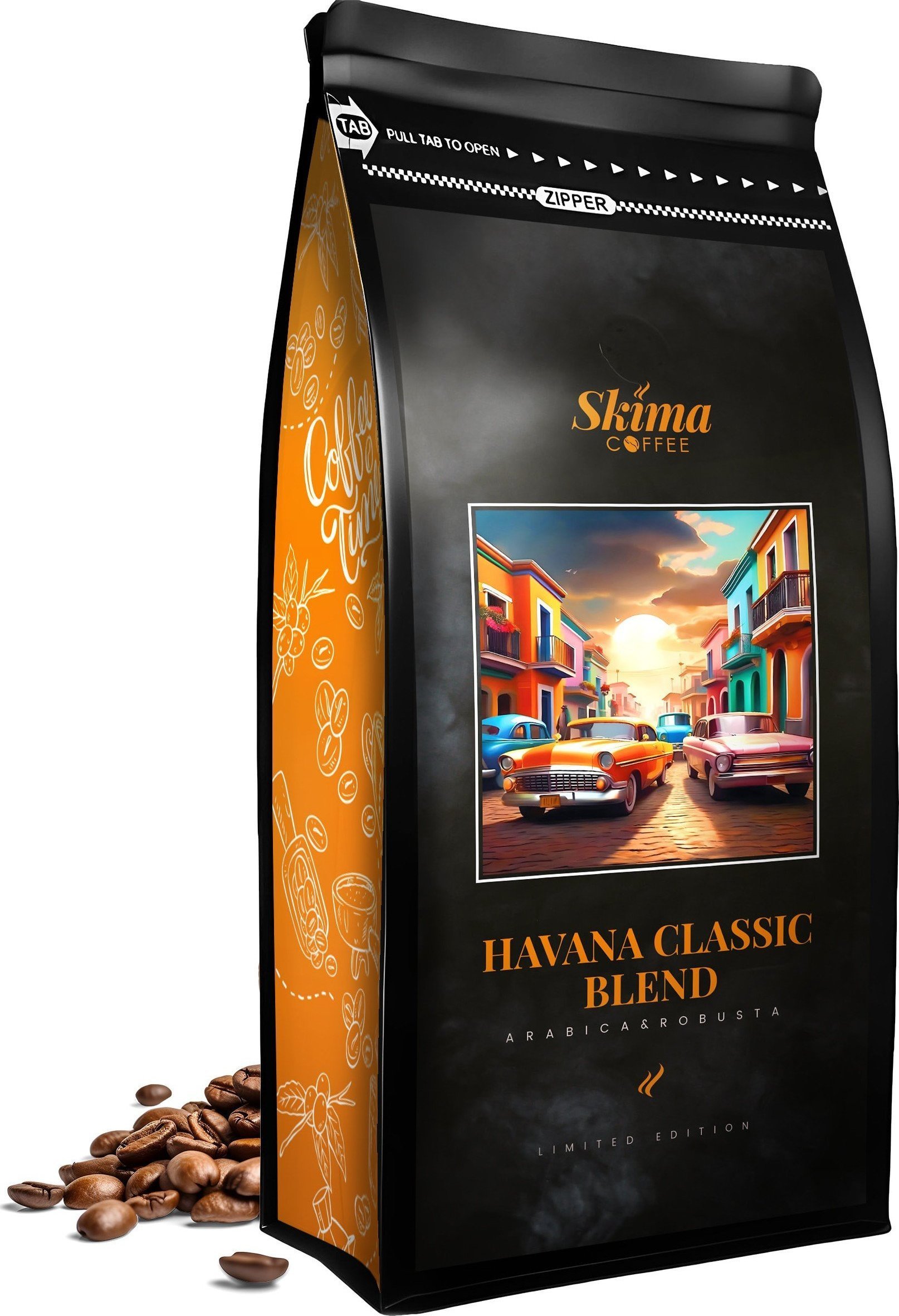 Kawa ziarnista 1kg HAVANA CLASSIC BLEND (LIMITED EDITION) do ekspresu + GRATIS