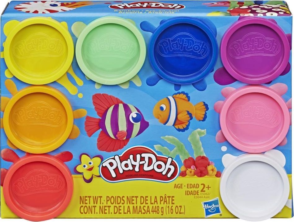 Play-Doh 8 Kolorów Tęcza (E5044/E5062)