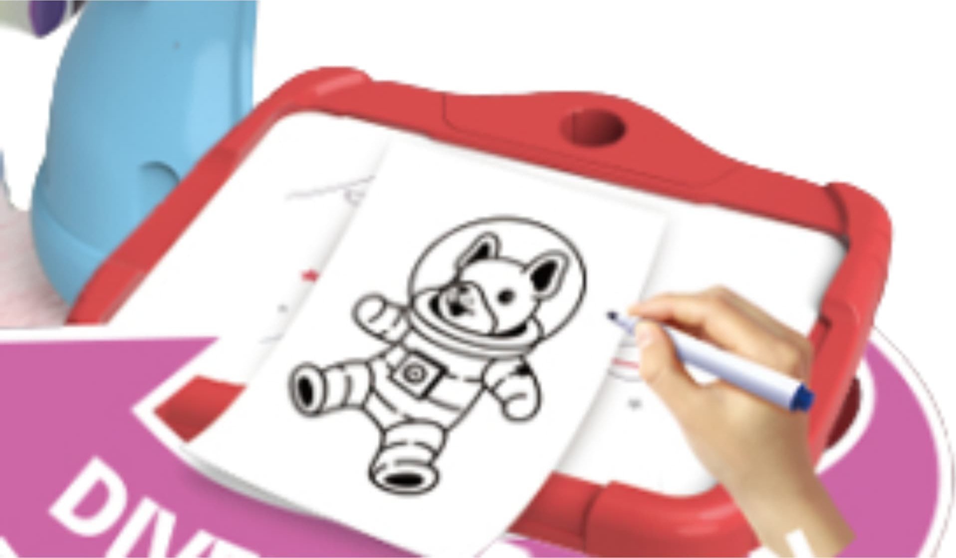 ProNice Projektor Rzutnik do Nauki Rysowania ze Slajdami Podświetlany Regulowany