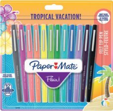 Paper Mate 1x12 Paper Mate Flair Filzstifte Tropical Vacation M 0,7 mm