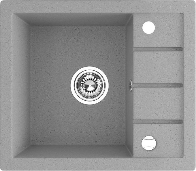 Zlewozmywak Laveo LAVEO Trzynastka - zlewozmywak 1-komorowy z półociekaczem