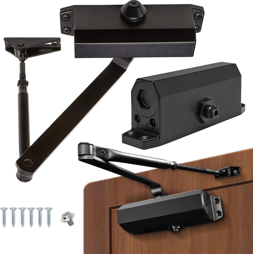 Verk Samozamykacz do drzwi zewnętrznych drzwiowy 65kg Samozamykacz do drzwi zewnętrznych drzwiowy 65kg