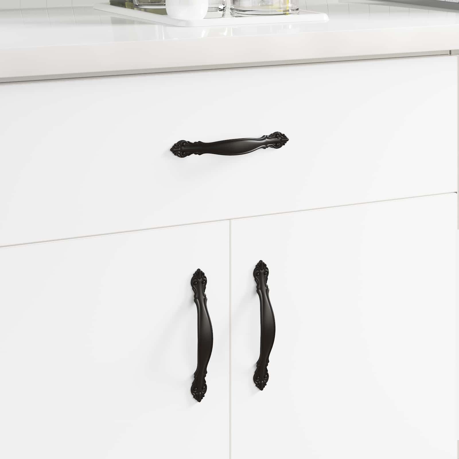 vidaXL Uchwyt 2 pcs czarny 150 mm Stopień cynkowy