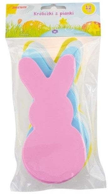 Króliczek z pianki 12szt