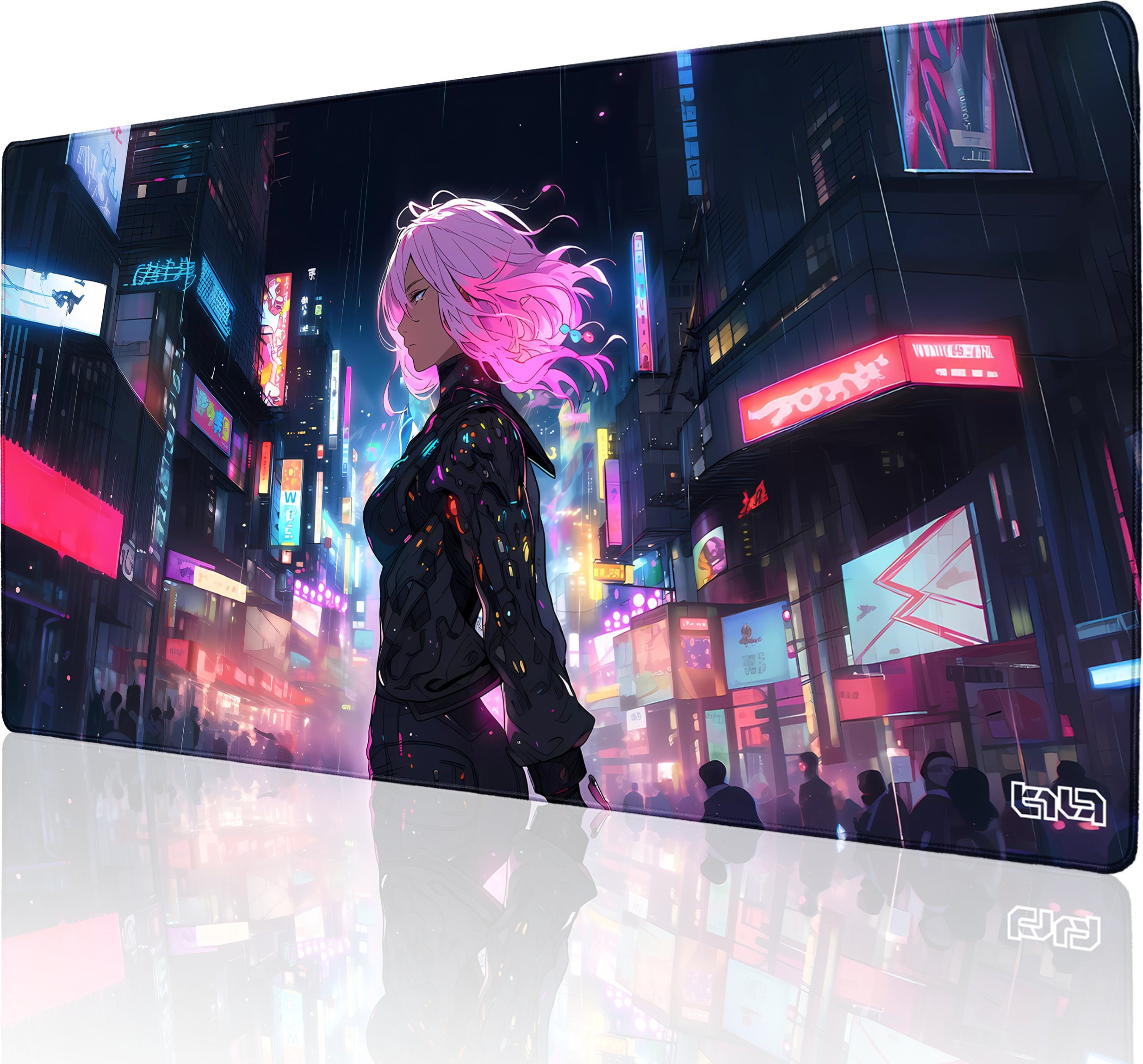 Podkładka Tilt PODKŁADKA POD KLAWIATURĘ Pink Future 100x50 TILT Antypoślizgowa Dla gracza