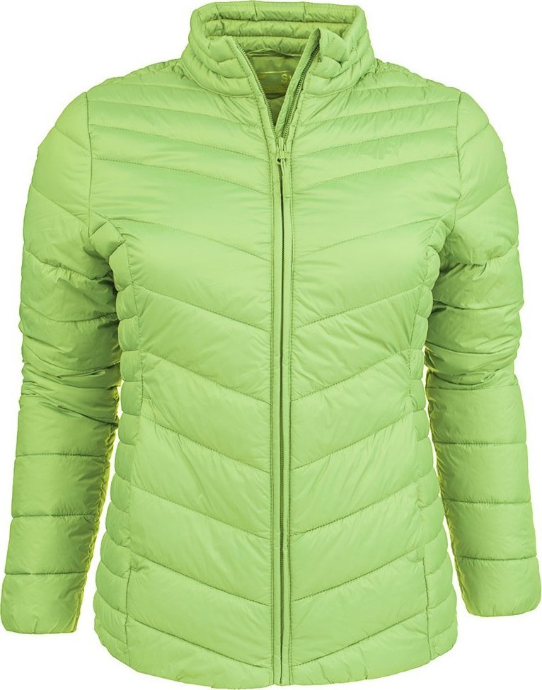 4f Kurtka damska puchowa 4F F094 zielona 4FSS23TDJAF094 41S XL