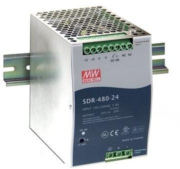 MEAN WELL SDR-480-48 adapter zasilający/ inwentor 480 W