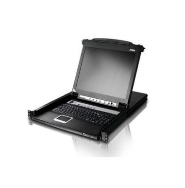 Przełącznik KVM LCD ATEN CL5708M 43 cm, USB-PS/2, VGA, 8 portów, układ CH