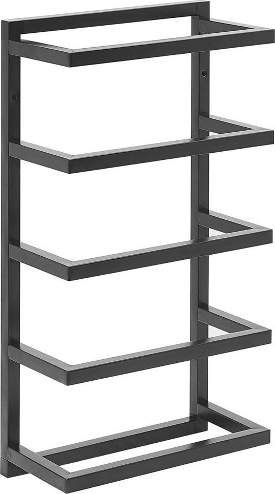 Beliani Wieszak na ręczniki 31 x 57 cm czarny CINTRA!