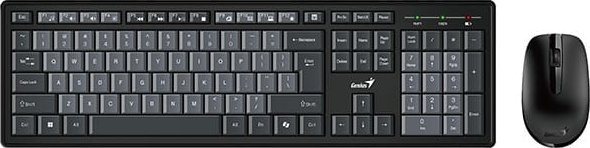 Klawiatura + mysz Genius GENIUS set klávesnice + myš Smart KM-8200/ Bezdrátový set 2,4GHz/ Copilot/ CZ+SK layout