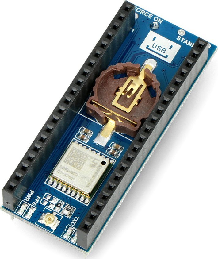 Waveshare Nakładka GNSS/GPS/BDS/QZSS L76B do Raspberry Pi Pico - Waveshare 20072}