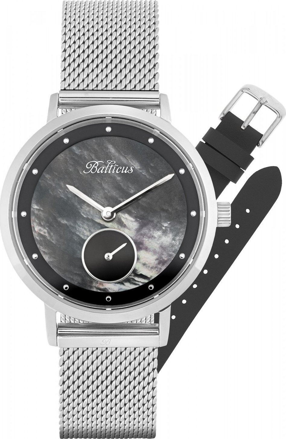 Zegarek Balticus Zegarek damski Balticus BLT-BALNSSB srebrny