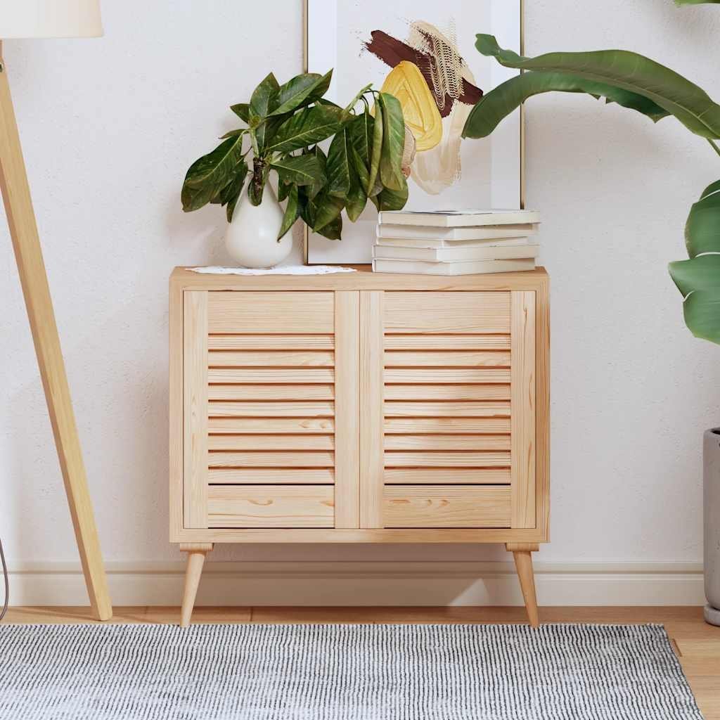 Drzwi do szafek żaluzjowe 2szt. 39,5x29,5cm lite drewno sosnowe