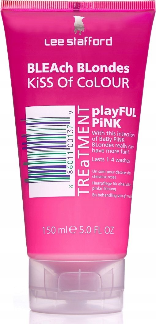 Lee Stafford Lee Stafford Bleach Blondes Kiss Of Colour Temporary Colour Treatment - Playful Pink