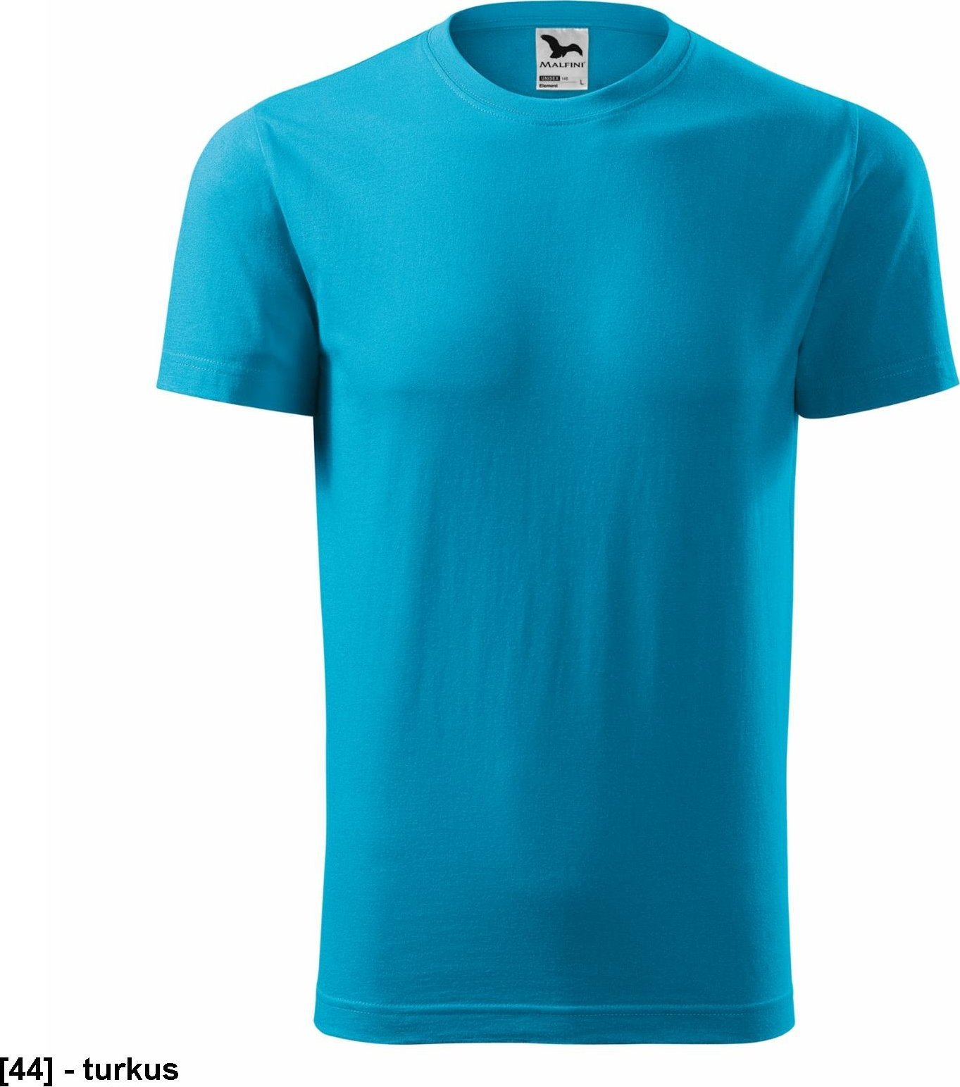 MALFINI Element 145 - ADLER - Koszulka unisex, 180 g/m, - turkus 3XL