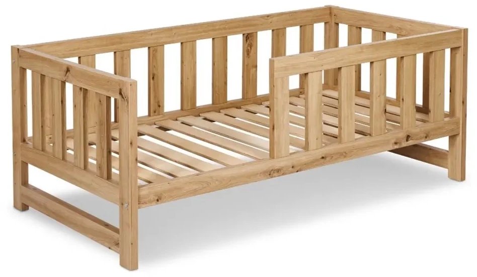 Łóżko młodzieżowe AMELIA 160x80 dąb LITTLE SKY