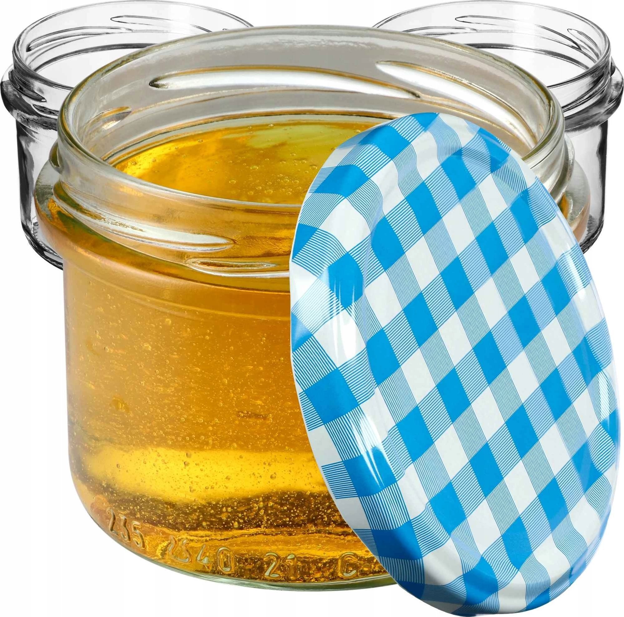 Kadax 100x Słoik 235ml + Zakrętka fi82 Słoiczek Na Dżem