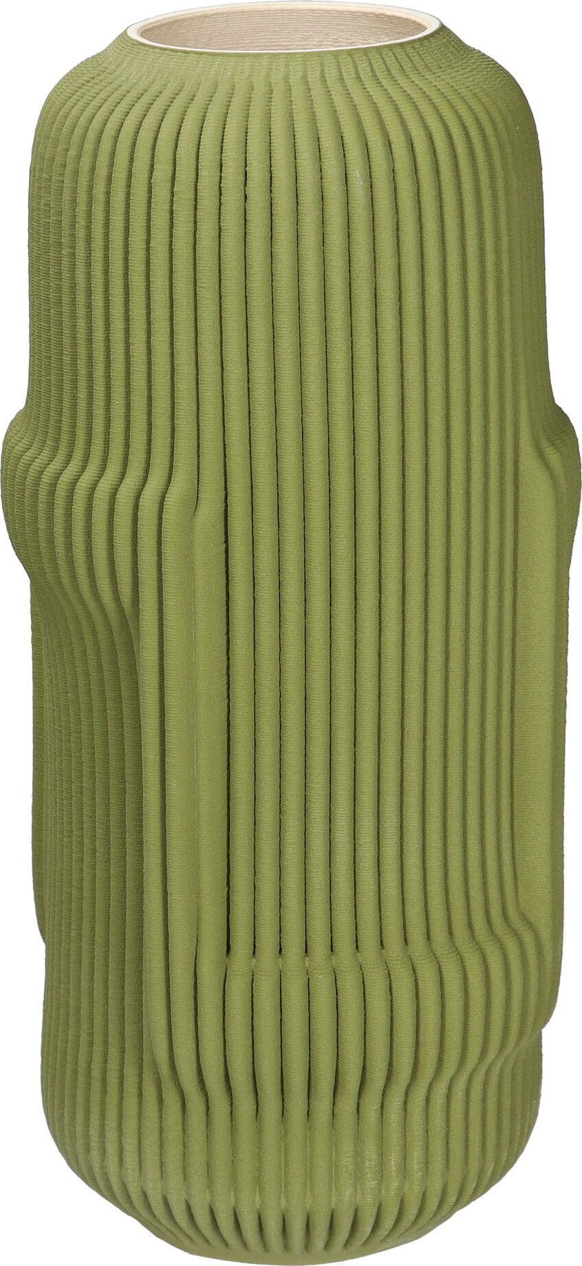 NPC Polska Rituali Domestici Lino Wazon z porcelany zielony