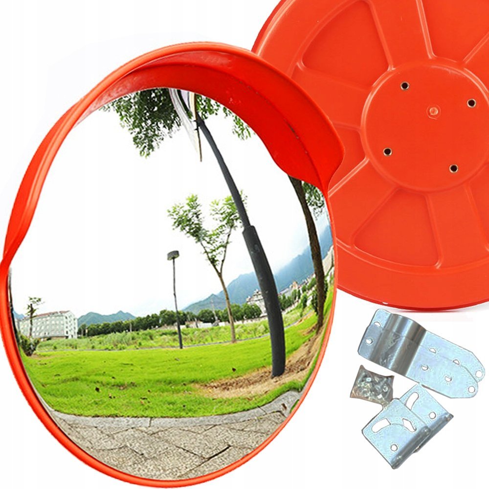 LUSTRO DROGOWE MAGAZYNOWE 60 CM 600 MM + UCHWYT PARKINGOWE SFERYCZNE