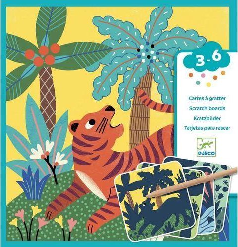 Djeco Djeco - wydrapywanka - duże zwierzęta