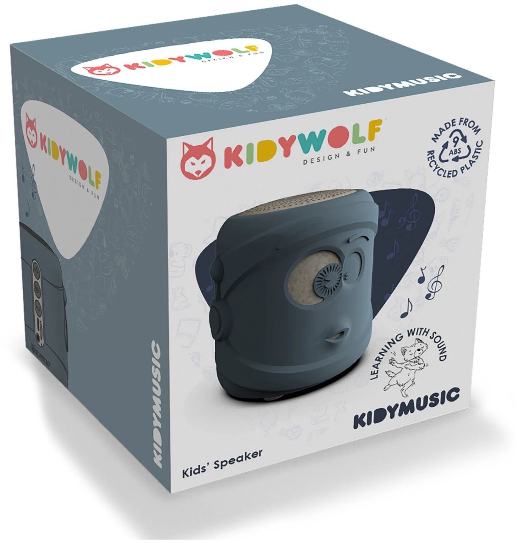 Kidywolf Bluetooth Speaker blue