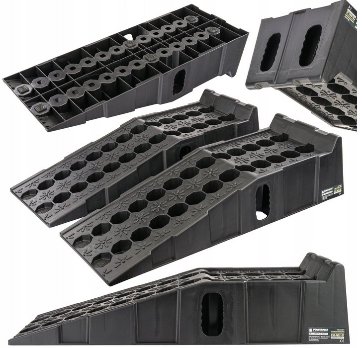 Najazdy SAMOCHODOWE Warsztatowe Rampy Platformy 2 szt. 8 TON Szerokie