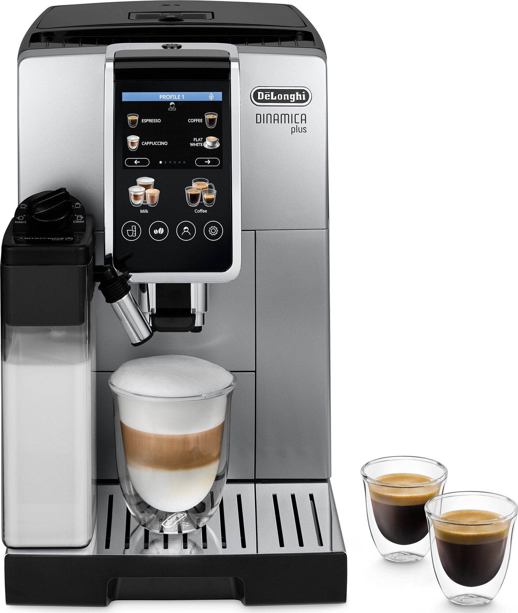 Ekspres ciśnieniowy DeLonghi Dinamica Plus ECAM380.85.SB