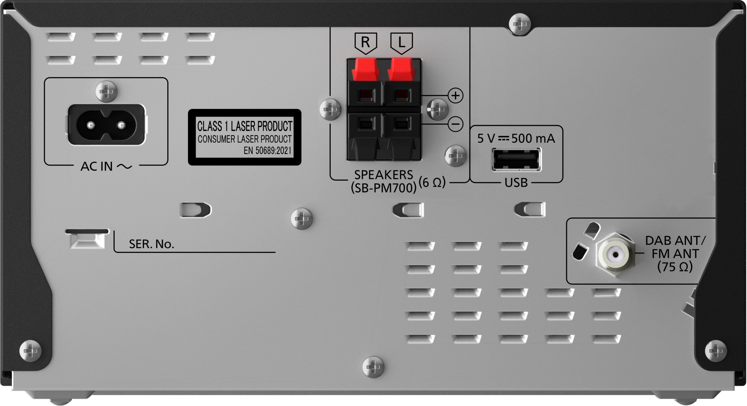 Wieża Panasonic Panasonic SC-PM704EG-K black