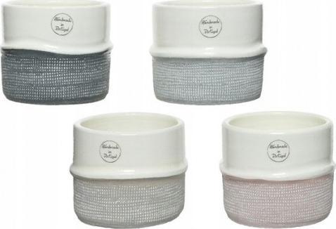 Kaemingk Doniczka osłonka ceramiczna okrągła 14x12,5 cm