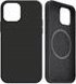 Fixed Fixed | MagFlow with MagSafe support | Back cover | Apple | iPhone 14 Plus | Liquid silicon | Black