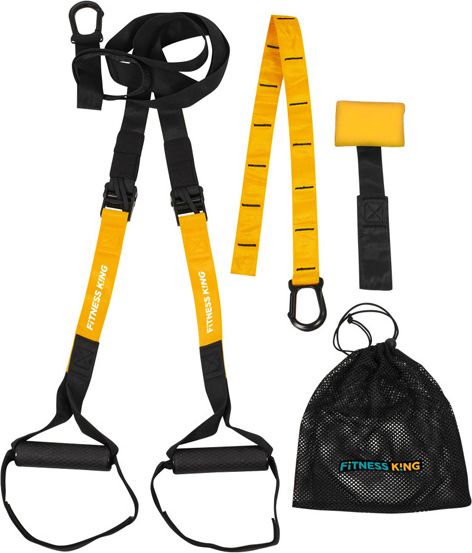 Fitness King Pasy treningowe 5181-P czarny 1 szt.