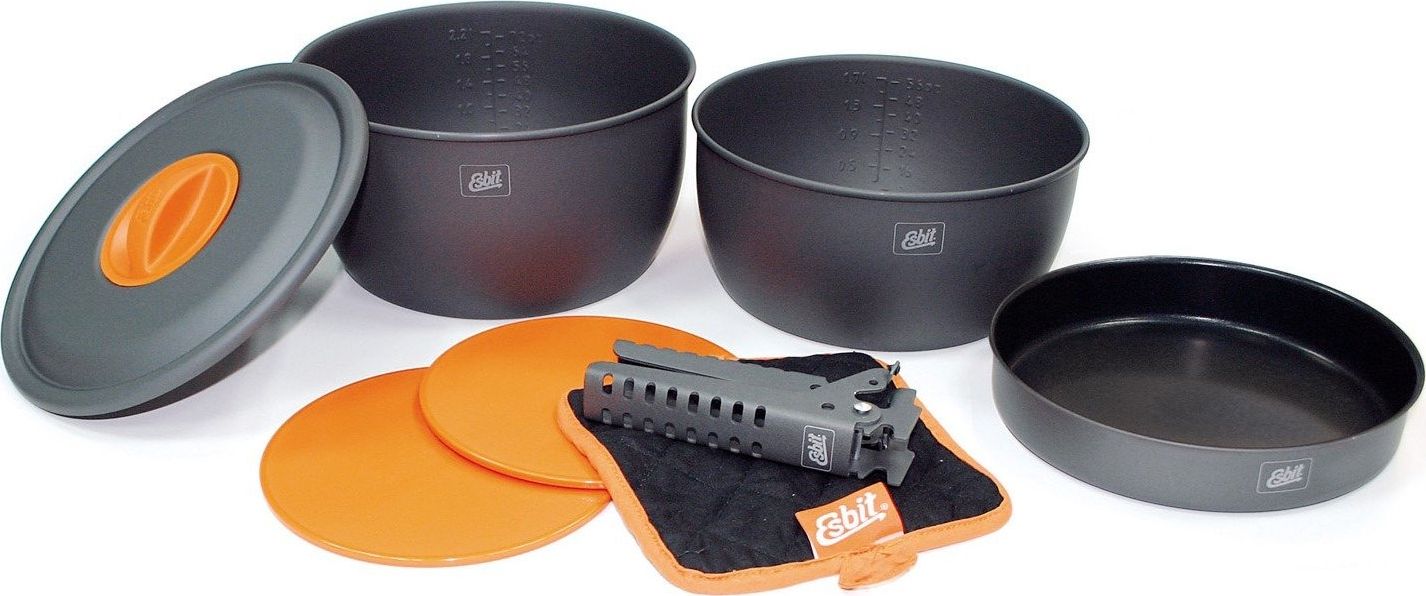 Esbit Komplet naczyń Aluminium Cookware 3 Standard