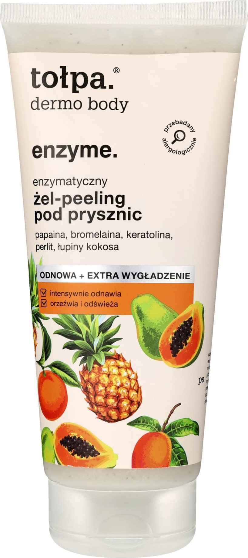Tołpa TOŁPA Dermo Body Enzyme Żel-peeling pod prysznic enzymatyczny 200 ml